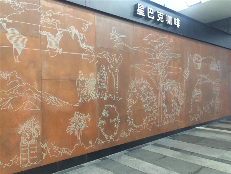 徐闻耐候钢幕墙